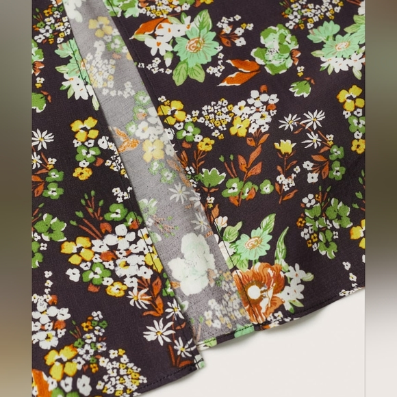 MANGO Cut-out Ruched dress - Picture 4 of 7